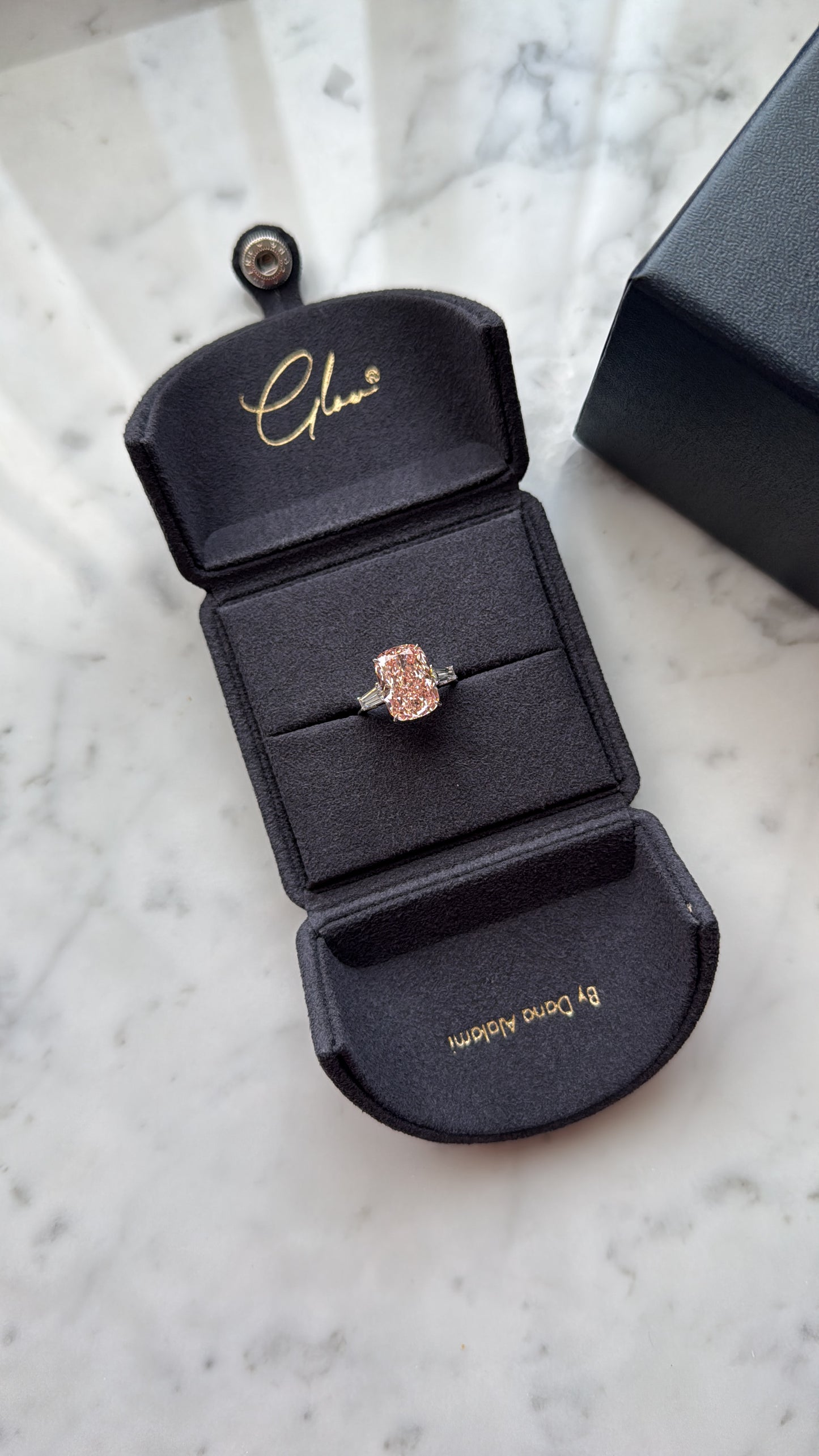 An Extraordinary 7 Carat Pink Diamond Ring
