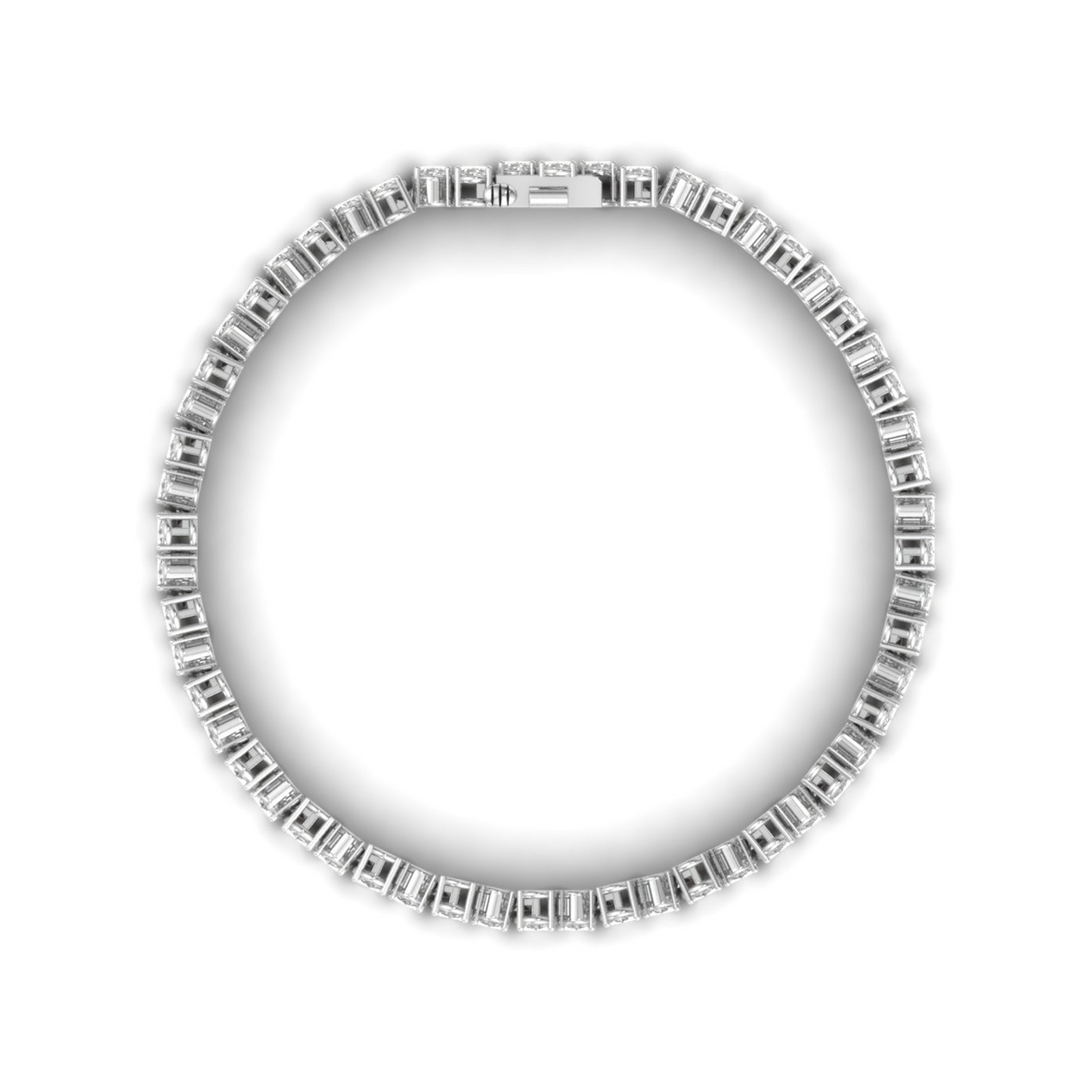 Oval Opulence: Adorn Your Wrist with Radiance in Our Lab Grown Diamond Bracelet in Elegant Oval Shape!