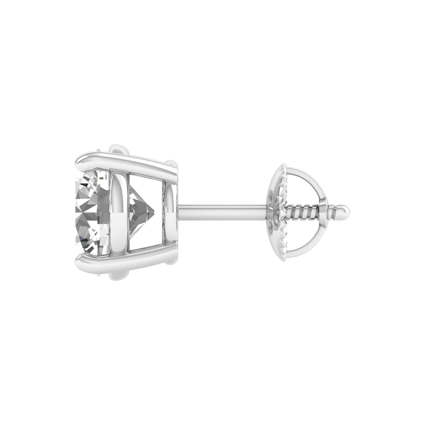Timeless Brilliance: Captivating Round-Cut Diamond Earrings for Unmatched Elegance