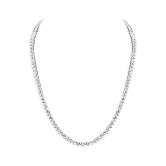Circular Splendor: Radiate Glamour with Our Round-Cut Diamond Necklace