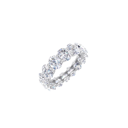 Timeless Grace: Lab Grown Diamond Ring in Captivating Oval Shape