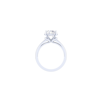 Timeless Radiance: Lab Grown Diamond Ring in Classic Round Brilliance