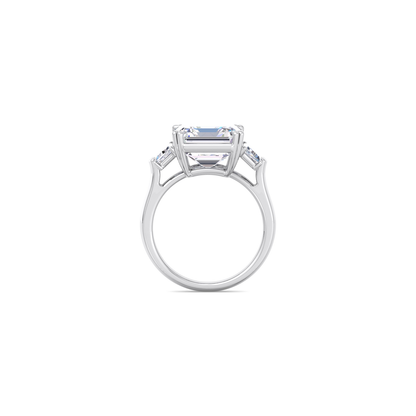 Captivating Curves: Lab-Grown Diamond Ring in TRP and L.RD Shapes – Timeless Elegance, Ethically Crafted!