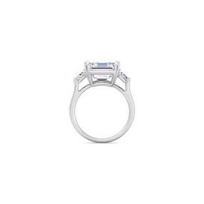 Captivating Curves: Lab-Grown Diamond Ring in TRP and L.RD Shapes – Timeless Elegance, Ethically Crafted!