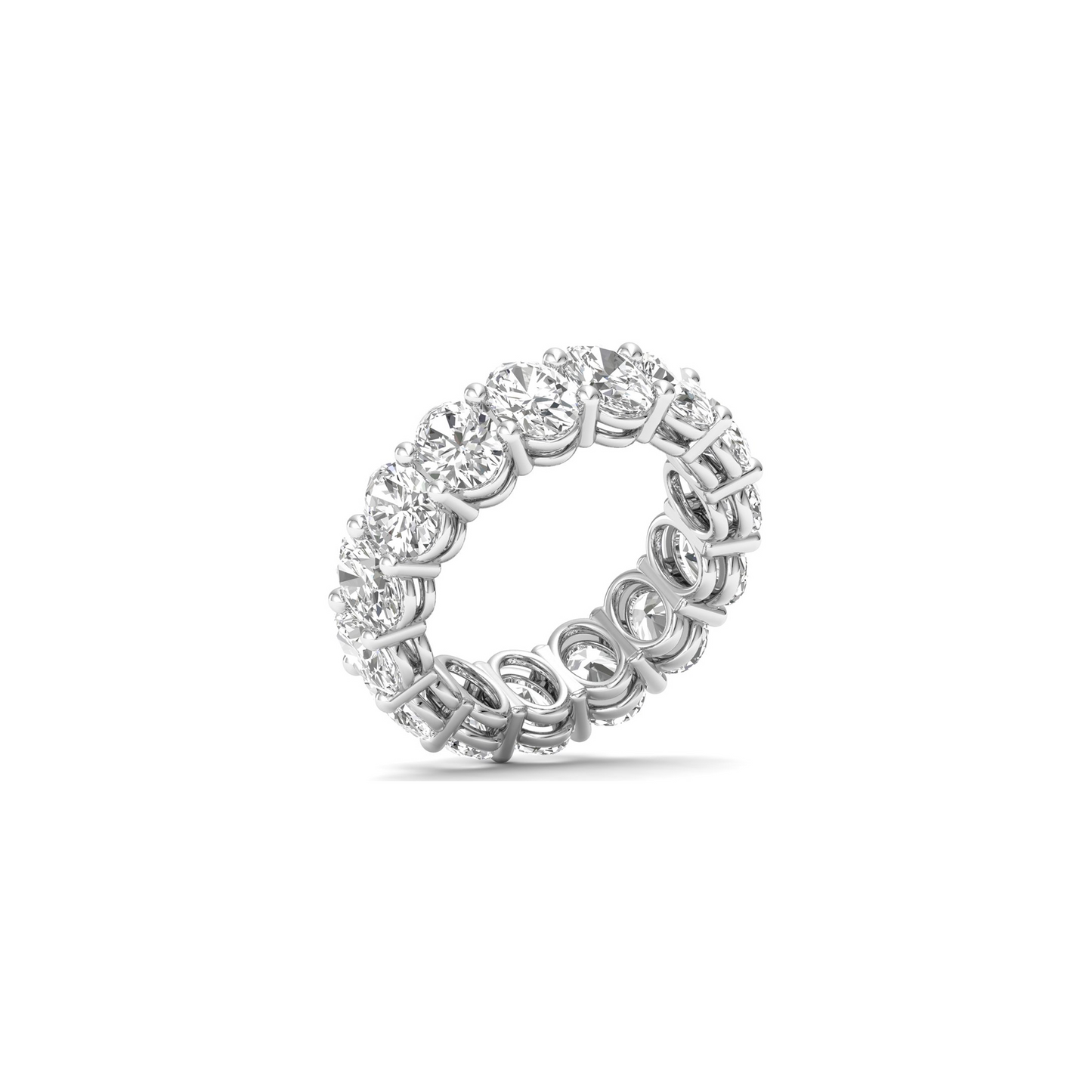 Oval Opulence: Lab Grown Diamond Ring in Elegantly Timeless Oval Shape