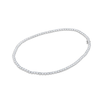Dazzling Circlet: Embrace Timeless Elegance with our Round-Cut Diamond Necklace!