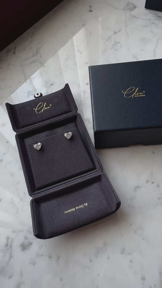 Heartful 6 Carat Lab-Grown Diamond Earrings
