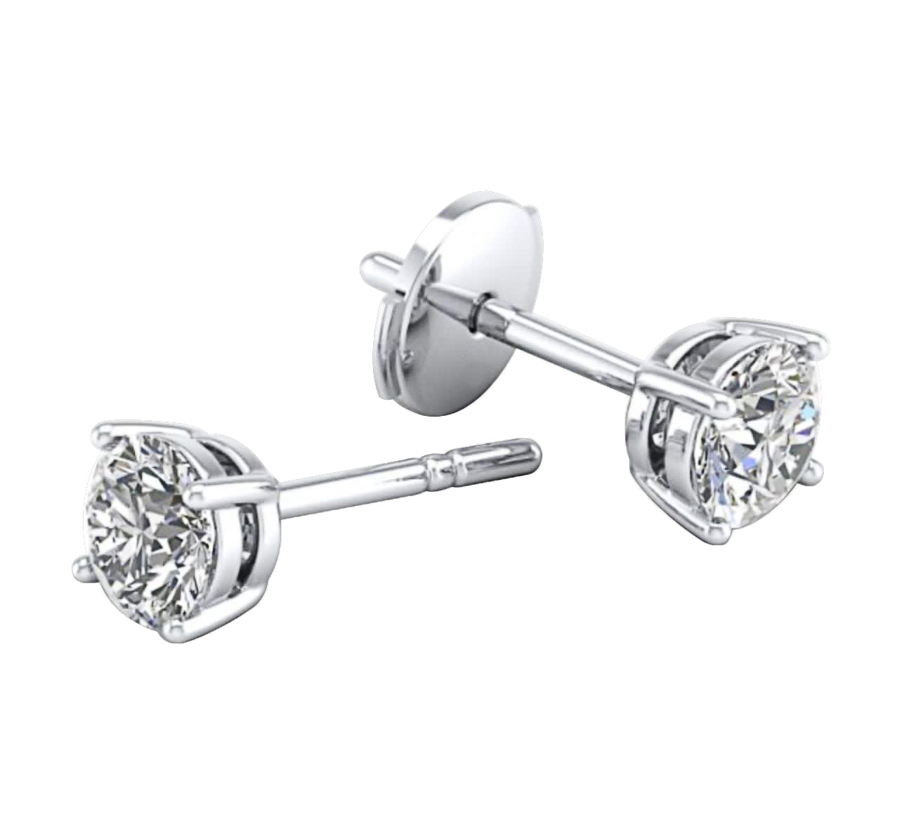 Timeless Glamour: Adorn Yourself with 5 Carat Round Diamond Earrings